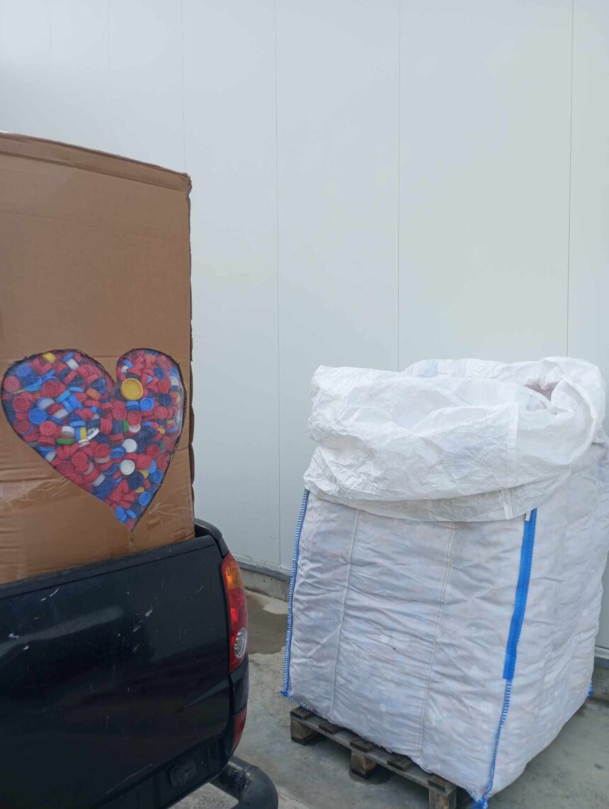 Ευχαριστήριο για τη στήριξη στη δράση ανακύκλωσης καπακιών